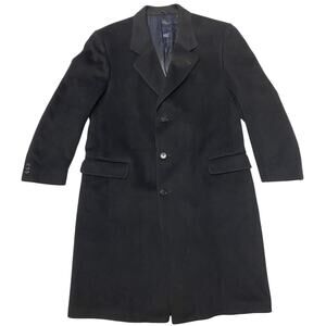 vintage 70s Duncan Craig Cashmere/Wool Size XL 50 Black